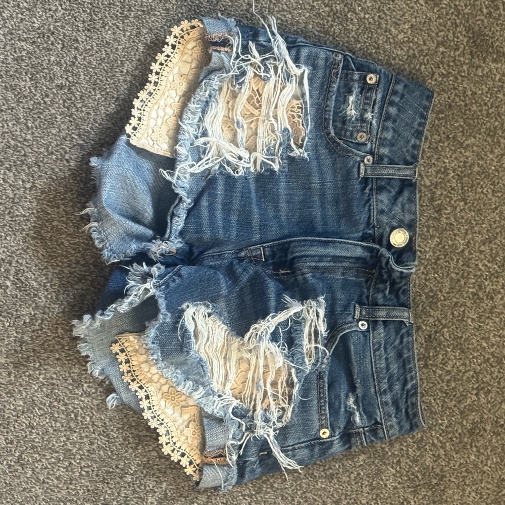 American Eagle Outfitters Blue Jean Shorts